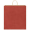 Papieren kraftzakken 50 st met hengsels 45x17x48 cm rood