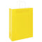 Papieren kraftzakken 50 st met hengsels 32x12x42 cm geel