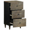 Dressoir 40x33x75 cm massief mangohout