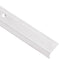 Trapneuzen L-vormig 5 st 134 cm aluminium zilverkleurig