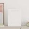 Papieren kraftzakken 250 st met hengsels 32x12x42 cm wit