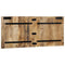 Hoofdbord 120 cm massief ruw mangohout