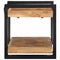 Wandschap 70x33x35 cm massief acaciahout