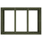 Plantenbak 120x80x80 cm staal olijfgroen