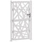Poort met lichtontwerp 105x180 cm weervast staal
