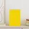 Papieren kraftzakken 50 st met hengsels 21x11x31 cm geel