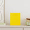 Papieren kraftzakken 50 st met hengsels 18x8x22 cm geel