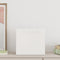 Papieren kraftzakken 50 st met hengsels 32x22x28 cm wit