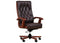 CONSUL bruin leren fauteuil
