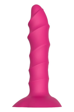 ESSENTIALS TWISTED PLUG WITH SUCTION CUP