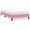 Bedframe zonder matras 90x220 cm fluweel roze