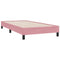 Bedframe zonder matras 90x220 cm fluweel roze