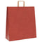 Papieren kraftzakken 50 st met hengsels 45x17x48 cm rood