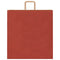 Papieren kraftzakken 50 st met hengsels 45x17x48 cm rood