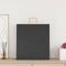Papieren kraftzakken 250 st met hengsels 45x17x48 cm zwart