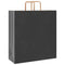 Papieren kraftzakken 250 st met hengsels 45x17x48 cm zwart