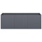 Plantenbak 120x40x40 cm koudgewalst staal antracietkleurig