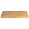 Tafelblad met natuurlijke rand 60x40x2,5 cm massief mangohout