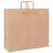 Papieren kraftzakken 50 st met hengsels 54x15x49 cm bruin