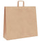 Papieren kraftzakken 50 st met hengsels 54x15x49 cm bruin