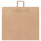 Papieren kraftzakken 50 st met hengsels 54x15x49 cm bruin