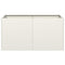 Plantenbak 80x40x40 cm koudgewalst staal wit