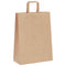 Papieren kraftzakken 50 st met hengsels 26x12x35 cm bruin
