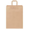Papieren kraftzakken 50 st met hengsels 26x12x35 cm bruin