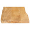 Tafelblad met natuurlijke rand 50x40x2,5 cm massief mangohout