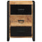 Ladekast 50x35x70 cm massief ruw mangohout