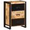 Ladekast 50x35x70 cm massief ruw mangohout