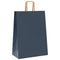 Papieren kraftzakken 50 st met hengsels 32x17x44 cm blauw