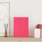 Papieren kraftzakken 50 st met hengsels 26x12x35 cm roze