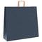 Papieren kraftzakken 50 st met hengsels 54x15x49 cm blauw