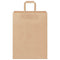 Papieren kraftzakken 250 st met hengsels 26x12x35 cm bruin