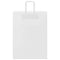 Papieren kraftzakken 50 st met hengsels 32x17x44 cm wit