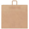 Papieren kraftzakken 250 st met hengsels 54x15x49 cm bruin