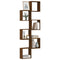 Wandschappen kubus 6 st 30x15x30 cm sonoma bruin eikenkleurig