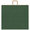 Papieren kraftzakken 50 st met hengsels 54x15x49 cm groen