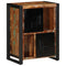 Dressoir 55x35x70 cm massief gerecycled hout meerkleurig