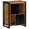Dressoir 55x35x70 cm massief gerecycled hout meerkleurig