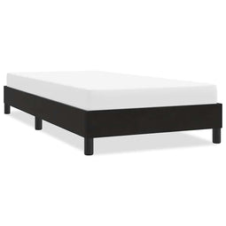 Bedframe zonder matras 100x220 cm fluweel zwart