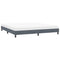 Bedframe zonder matras 180x210 cm fluweel donkergrijs