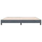 Bedframe zonder matras 180x210 cm fluweel donkergrijs