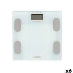 Digitale Personenweegschaal Dcook Gallery Wit Plastic (6 Stuks)
