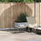 Tuin salontafel rechthoekig 80x40x37 cm poly rattan lichtgrijs