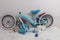 Disney Frozen 2 Kinderfiets - Meisjes - 16 inch - Blauw/Paars - Twee handremmen