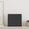 Papieren kraftzakken 250 st met hengsels 32x22x28 cm zwart