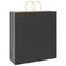 Papieren kraftzakken 250 st met hengsels 45x17x48 cm zwart