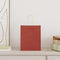 Papieren kraftzakken 250 st met hengsels 18x8x22 cm rood